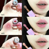 haggard Emo Monster Lip Balm,Plumping Lip Balm Texture,Silky Creamy Feel,Natural Lip-Plumping,Soft Color Payoff,Luxury Makeup