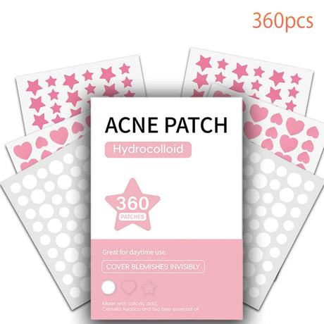 120 Counts Cute Colorful Butterfly Pimple Patches Acne Treatment Stickers Invisible Acne Cover Face Spot Pimple Patch Skin Care