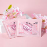 LAIKOU 5/10pcs Lip Mask Lip Care Moisturizing Hydrating Repair Lighten Lip Lines  Gel Patch Lips Pad Patches Care Products