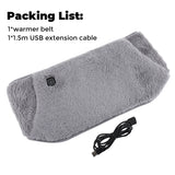 3 Levels Electric Graphene Heating Pad Cold-Proof Uterine Belt Cold-Proof Hand Waist Warming Pad USB Recharging Abdominal Warmer