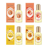 OceAura Strawberry Body Oil Vanilla Sweet Caramel Perfume Moisturizing Skin Barrier Repair Nourish Marshmallow Body Massage Oil