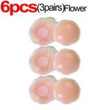 2/20pcs Silicone Nipple Cover Reusable Women Breast Petals Lift Invisible Pasties Bra Padding Stickers Patch Boob Pads Adhesive