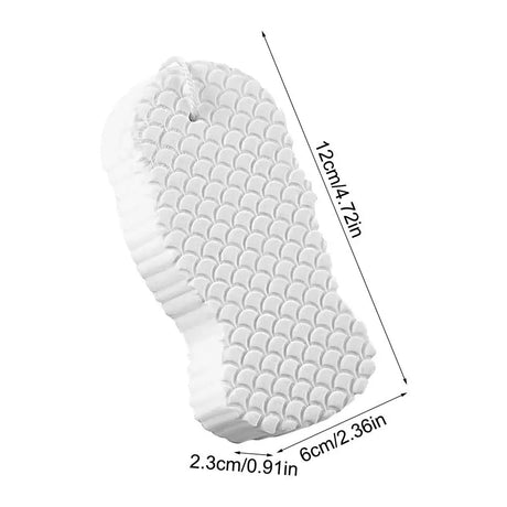 Bath Sponge Exfoliating Bath Scrubbing Sponges Body Washcloth Scrubber Deep Cleanse Exfoliating Skincare Shower Scrubbing Tool