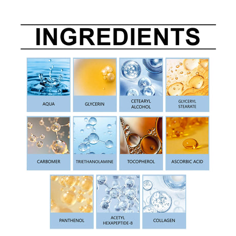 Hydrating Eye Cream,Fade Dark Circles Powerfully,Collagen Smooths Crow  Feet,Deeply Hydrate & Lock Moisture,Anti Aging Against Photoaging,De Puffs & Refreshes Tired Eyes,Milia Free Lightweight Texture,Vegan & Cruelty Free