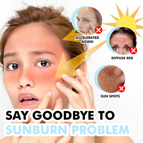 Hoygi Hyaluronic Acid Sunscreen Stick Broad Spectrum SPF 50+ Hydrating Non-Greasy Fast Absorbing for Face and Body On-The-Go