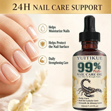 YUITIKUE 99% Plus Nail Care Oil 30ml Moisturizing Cuticle Oil Improve Dry Rough Fingernails Toenails Nail Strengthener