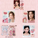 Flower Knows Makeup Kit Full Professional Makeup Gift Set Mermaid Angel Highlight Swan Lipstick 5 Piece Set