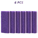 LULAA 1/10Pcs Foot Scrub Stone Double-Sided Pedicure Stone Foot Scrub Sponge for Removing Calluses and Dead Skin from The Feet