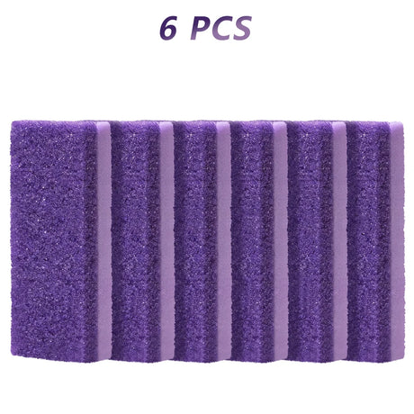 LULAA 1/10Pcs Foot Scrub Stone Double-Sided Pedicure Stone Foot Scrub Sponge for Removing Calluses and Dead Skin from The Feet