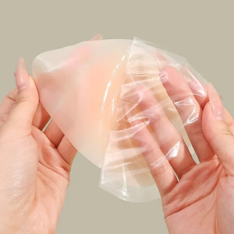 No Glue Sticky Nipple Cover Plunge Droplet Invisible Bra Ultra Thin Seamless Silicone Nubra Stickers Lifting Breast Pads Pasties