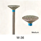 Diamond Ceramic Nail Drill Bits Milling Cutter For Manicure Left Right Rotary Cuticle Files Buffer DIY Nails Accessories Tools