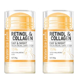 Retinol & Collagen Neck Facial Care Stick with Hyaluronic Acid, Deeply Moisturizes and Firms Skin Day & Night