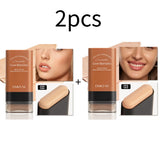 YOUNG VISION Face Contour Highlighter Stick, Dual-Ended Cream Concealer Shading Stick for Nose, Collarbone, Natural 3D Makeup
