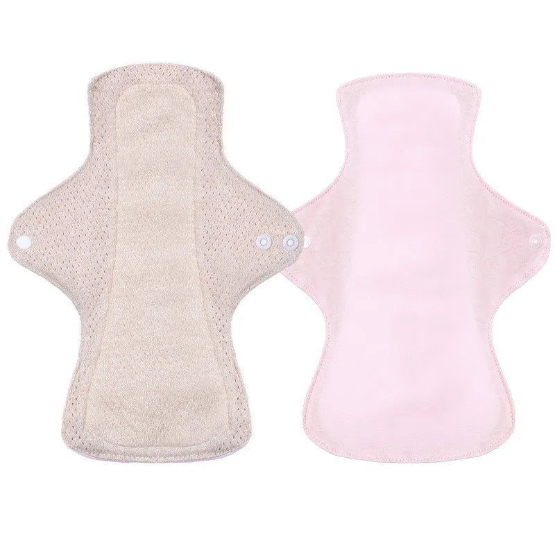 2pcs Breathable Panty Liner Feminine Reusable Sanitary Pads Period Panties Leakproof Cotton Pad Washable Daily Pads 2 Sizes
