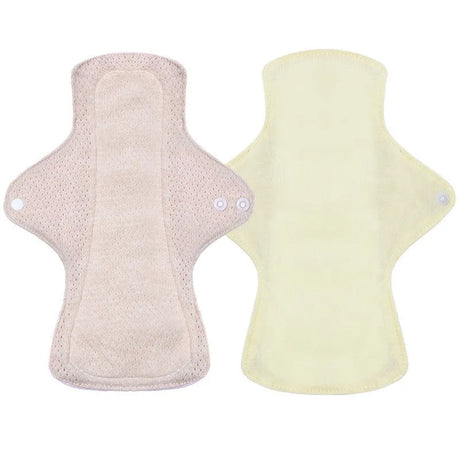 2pcs Breathable Panty Liner Feminine Reusable Sanitary Pads Period Panties Leakproof Cotton Pad Washable Daily Pads 2 Sizes