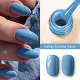 MAYCHAO Cherry Red Gel Nail Polish 12ml Glossy Semi Permanent Soak Off UV LED Frosted Gel Nails Base Painting Varnish