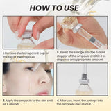 For Face Deep Collagen Silk Peptide Intensive Lifting Ampoule Korean Anti-Aging Serum with Collagen Skin Tightening & Firming.