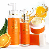 AILKE Vitamin C Brightening Moisturizing Women Skin Care Set, Anti Dark Spots, Nourishing Kit for Smooth, Even Radiant Skin Tone