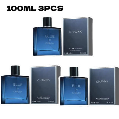 Classic Blue De Chavnk Eau De Parfum 50ml/100ml Pheromone Perfume for Men Gentleman Attract Women Body Spray Azure Fragrance