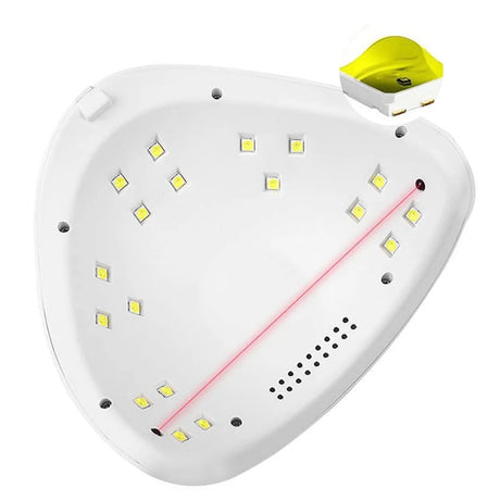 Nail Dryer Lamp UV Nail Polish Lamp Gel Curing Polishing Lamp for Gel Nails Gel Nail Polish Curing Dryer Home Salon Tool