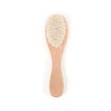 1/2/3PCS Newborn Wool Baby Wooden Brush Comb Newborn Hair Brush Infant Head Massager Portable Comb Hair Bath Brush Comb