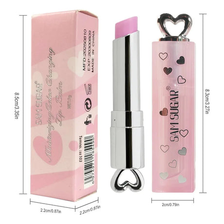 Moisture Lip Balm Hydrating Color Change Nourishing Repair Dark Lines Brightens Jelly Glossy Water Based Tint