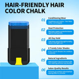 SEVICH 8 Colors Hair Color Dye Stick For Men and Women ﻿Halloween One-Time Hair Colour Wax Hair Salon Hair Care Styling Products