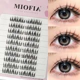 1/box 90 clusters idol False Eyelashes Black Natural Manga Lashes Anime Eyelashes Large Capacity Lashes Extension Chinese Makeup