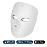 Wireless LED Mask 7 Color LED Face Mask Photon Skin Firming Anti Aging Rejuvenation Beauty Mask Machine
