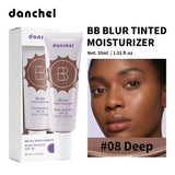  BB Blur Tinted Moisturizer 12h Natural Matte Finish  Medium Coverage SPF30 Sun Protection Evens Skin Texture Blurring Cream