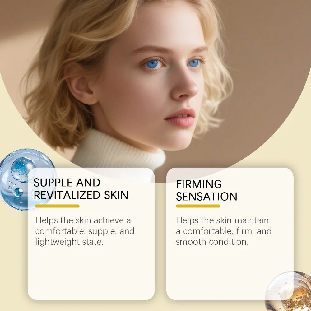 For Face Deep Collagen Silk Peptide Intensive Lifting Ampoule Korean Anti-Aging Serum with Collagen Skin Tightening & Firming.
