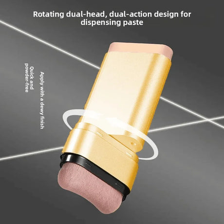 OPE Foundation Stick with Built-in Brush, Light Sheer Water-Glass Finish, Moisturizing 2-in-1 Concealer, Long Lasting Coverage