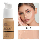 New Long Lasting Liquid Foundation Waterproof Oil Control Full Coverage Concealer Brighten Matte Moisturizing Primer Makeup Base
