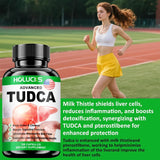HOLUCKS TUDCA Supplement, Support Liver Cleansing, Detoxification and Repair, Digestive Health, Immune Support