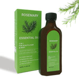 3-in-One Hair Care Essential Oil: Rosemary Essence Oil Nourishes and Moisturizes Hair, Repairs Damage and Improves Irritability