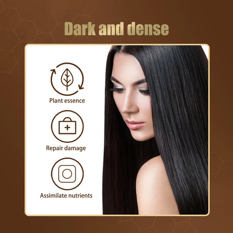 Jaysuing Hair Care Serum Anti Grey Repair Natural Color Smoothing Hairs Deep Nourishing Easy Absorb Daily Hair Care Essence Oil