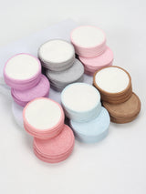 Double Round Makeup Remover Pads 20Pcs + Cleaning Mesh Bag, Machine Washable, Reusable, Suitable for All Skin Types