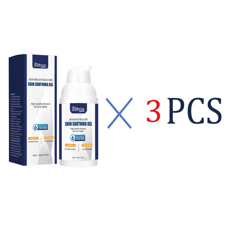 EELHOE Silicone Skin Scar Gel Retinol Niacinamide Scars Stretch Marks Burn Marks Deeply Nourish Skin Reduce Redness Swelling 30g