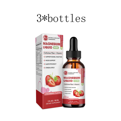 MINCH Magnesium Glycinate Liquid Drop,Sleep Support Vegan Non-GMO Support Bone & joints Health Promote Muscle & Nerve Health