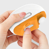 2-in-1 Automatic Electric Nail Trimmer Polisher with LED Light Safe Baby Nail Care Accessories for Babies Adults Manicure Tools