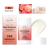 New Whole Body Deodorant Invisible Cream Stick 72 Hour Odor Control Aluminum Free Baking Soda Free Skin Care