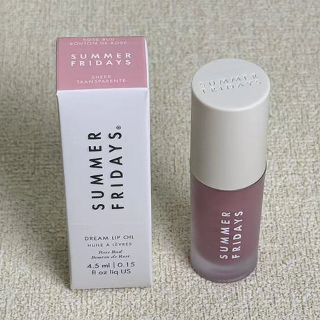 Summer Friday's Lip Balm Moisturizing Mirror Lip Gloss Lip Vanilla Pink Sugar Coffee Cake Smell Lipstick Transparent Makeup Oil