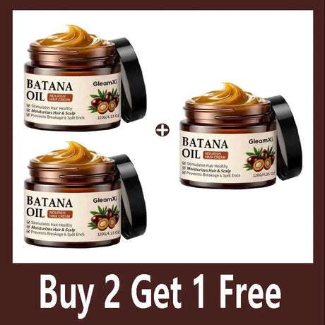 100% Pure Organic Hair Mask Batana Oil Hair Growth Oil Natural Treatment Nourish Reduce Hair Loss Anti-Breakage
