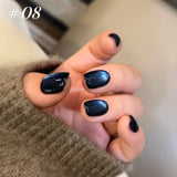 12ml 1-21pcs Brown Gold Cat Eye Gel Nail Polish Hot Selling Winter Whitening Magnet Gel Polish Gold Nails Nail Supplies Nail Art