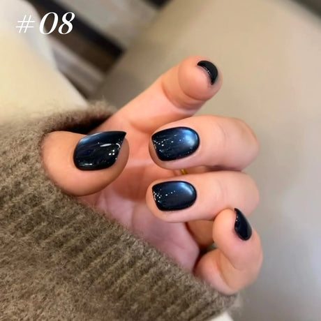 12ml 1-21pcs Brown Gold Cat Eye Gel Nail Polish Hot Selling Winter Whitening Magnet Gel Polish Gold Nails Nail Supplies Nail Art