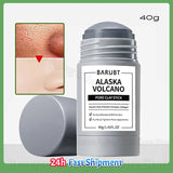 Alaska Volcano Mask Mugwort Cleansing Mask Stick Shrink Pores Acne Deep Blackhead Remover Facial Cleansing Moisturizing Mask 40g