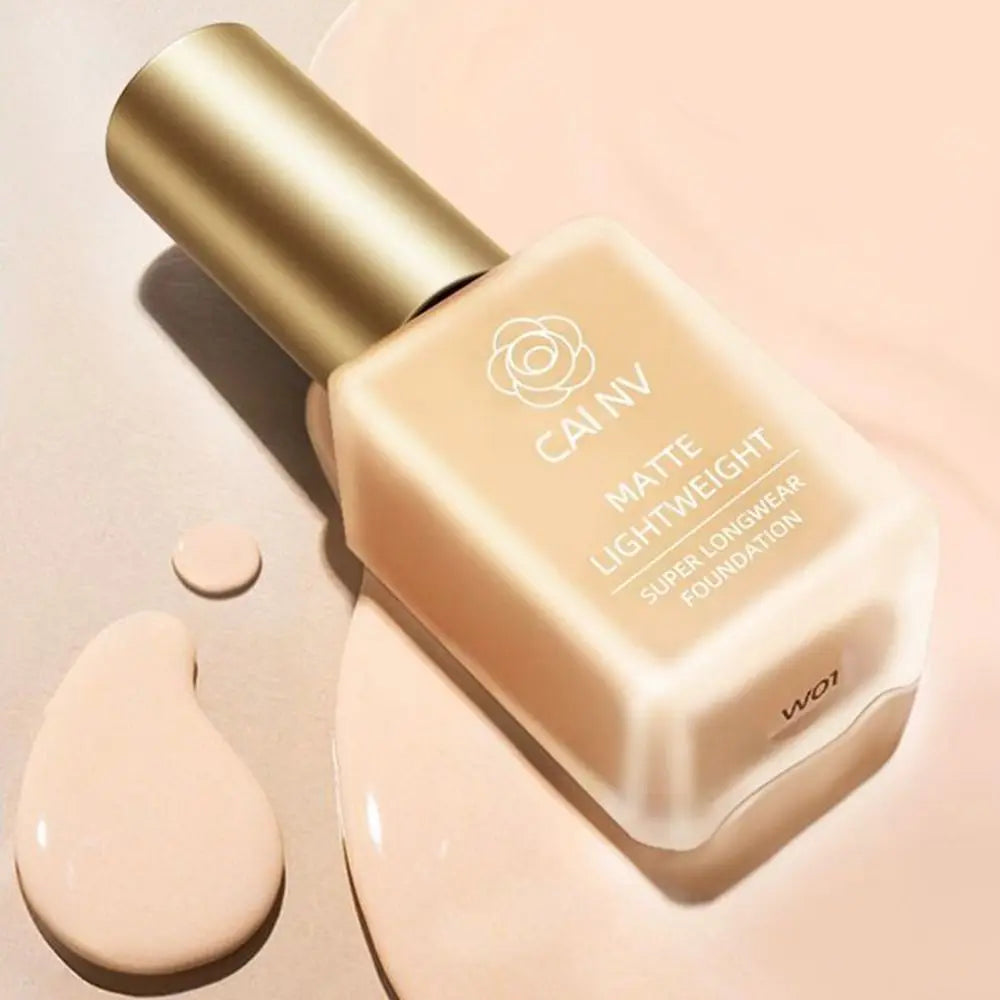 Double Wear Liquid Foundation Stay in Place Long Lasting Concealer Foundation Make-up Oil Control Moisturizing Facial Makeup