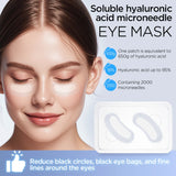 Korean Skin Care Hyaluronic Acid Microneedles Eye Patches 10-100PCS for Eyes Care Dark Circle Moisturizing Under Eye Gel Pad
