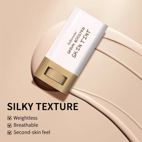 Eraser Foundation Stick Moisturizing Smooth High Coverage Silky Texture Travel-friendly Serum Boosted Skin Tint Solid Foundation