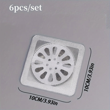 Shower Drain Hair Catcher,Hair Catchers For Shower, Floor Sink Strainer Filter Mesh Stickers, Hair Stopper For Bathroom Bathtub